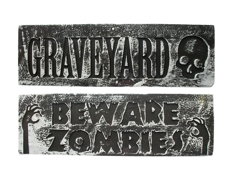 Hanging Halloween Wall Plaque