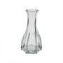 Catalina Twisted Bud Vase - Clear - 13cm