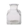 Diana Bud Vase - Clear - 9cm 