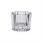 Harrison Tealight Holder - Clear - Dia 5 x H4.5cm