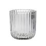 Darcie Tea light Holder - Clear - 7.5 x 8cm 