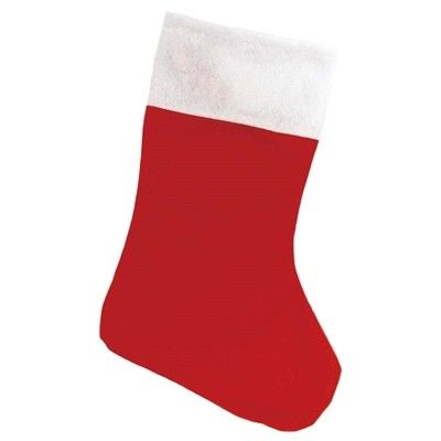 Plush XMAS 18\" Basic Felt Stocking