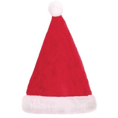  Plush Christmas Santa Hat