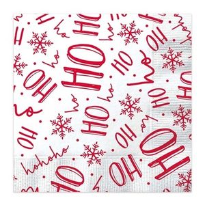 Ho Ho Ho Christmas Paper Napkins