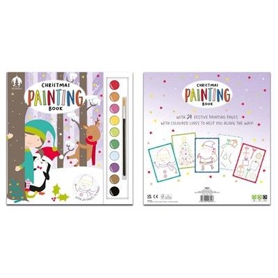 Christmas Colouring Book & Paint Set