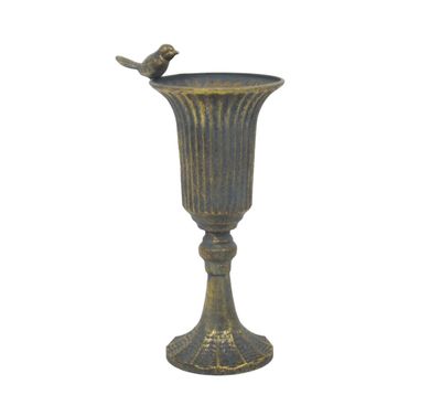 Creation Urn on Stem  - Dia 16 x H30cm