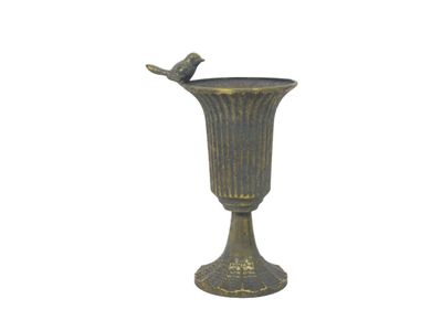 Creation Urn on Stem -Dia 16 x H25cm