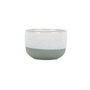 Hortus Home Bordeaux Stoneware Pot  - Green - Dia 17.5 x H12cm