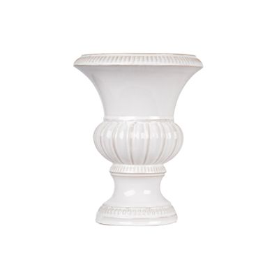 Hortus Home Montpellier Urn - Cream - Dia 26 x H36cm