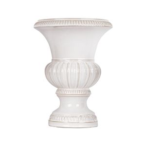 Hortus Home Montpellier Urn - Cream - Dia 23.5 x H30.5cm