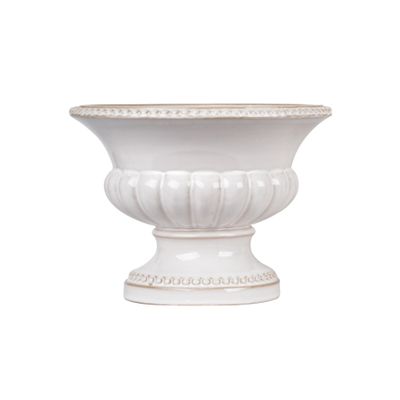 Hortus Home Montpellier Urn - Cream - Dia 31 x H23.5cm