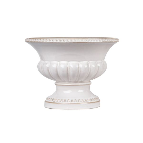 Hortus Home Montpellier Urn - Cream - Dia 31 x H23.5cm