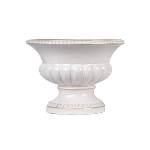 Hortus Home Montpellier Urn - Cream - Dia 31 x H23.5cm