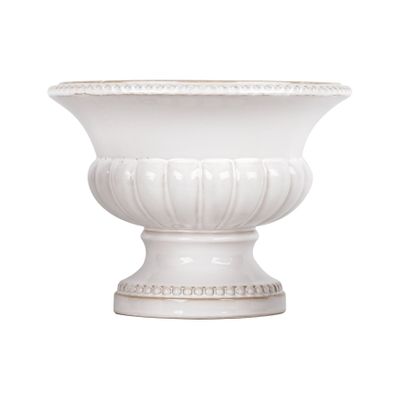 Hortus Home Montpellier Urn - Cream - Dia 25 x H19.3cm
