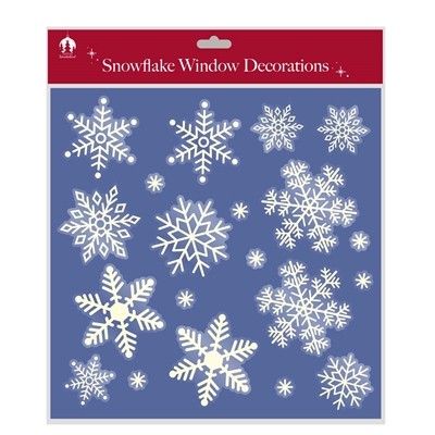  Snowflake Window Stickers