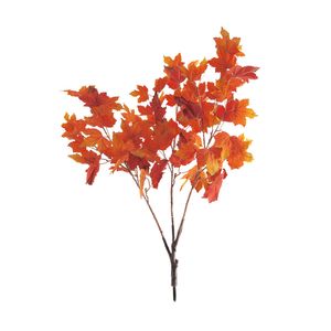 Maple Tree Branches - Orange - Set of 30