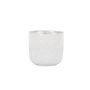 Hortus Home Bordeaux Stoneware Pot  - White - Dia 17 x H16.3cm