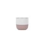 Hortus Home Bordeaux Stoneware Pot  - Pink - Dia 13 x H12cm