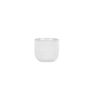 Hortus Home Bordeaux Stoneware Pot  - White - Dia 12 x H11cm
