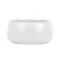 Hortus Home Bordeaux Stoneware Pot  - White - Dia 28 x H13cm