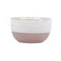 Hortus Home Bordeaux Stoneware Pot  - Pink - Dia 25 x H14.5cm