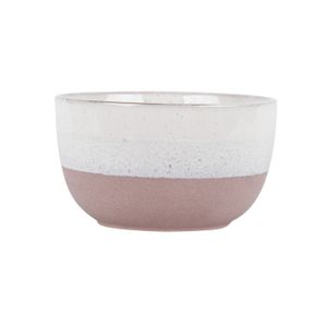 Hortus Home Bordeaux Stoneware Pot  - Pink - Dia 25 x H14.5cm