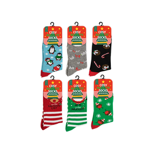 	Ladies Novelty Christmas Socks