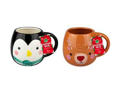 Christmas Character Mug (400ml)