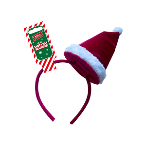 Velvet Santa Hat Headband