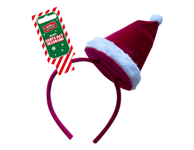 Velvet Santa Hat Headband