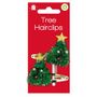 Christmas Tree Hair Clips