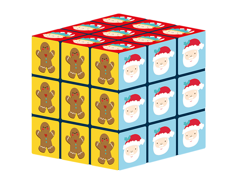 Festive Puzzle Cube