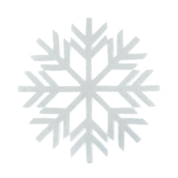 Snowflake Hanging Decoration - White - 45cm