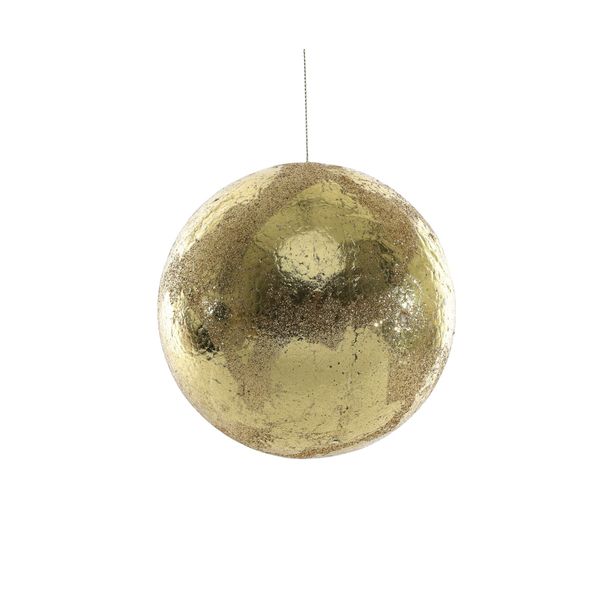 Metallic Bauble - Gold - 13cm