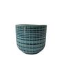 Hortus Braga Pot - Blue/Green - Dia 7.5 x H7cm