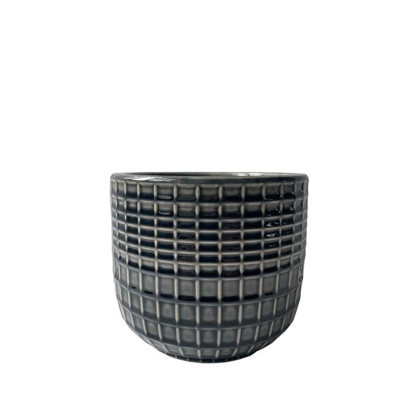 Hortus Braga Pot - Grey - Dia 7.5 x 7cm