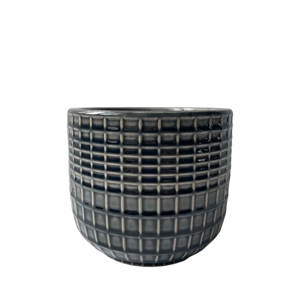 Hortus Braga Pot - Grey - Dia 11.5 x H11cm