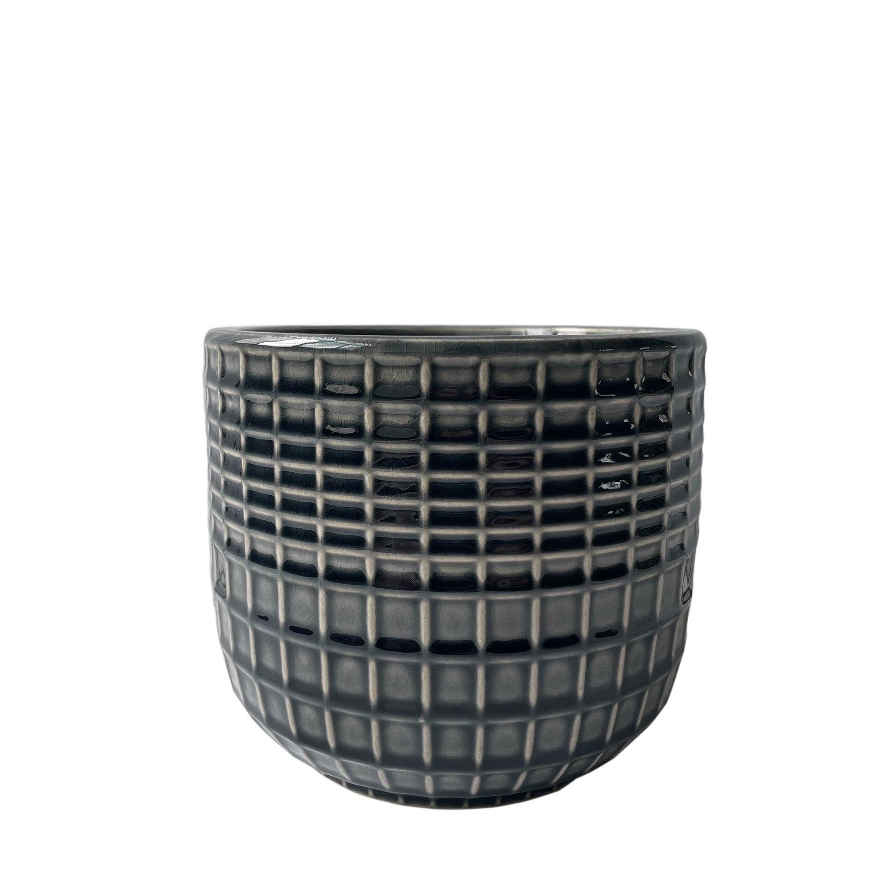 Hortus Braga Pot - Grey - Dia 11.5 x H11cm