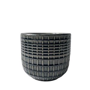 Hortus Braga Pot - Grey - Dia 11.5 x H11cm