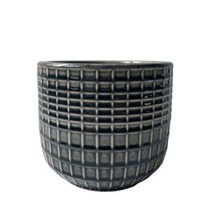 Hortus Braga Pot - Grey - Dia 13.5 x H13cm