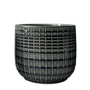 Hortus Braga Pot - Grey - Dia 17.5 x H15cm