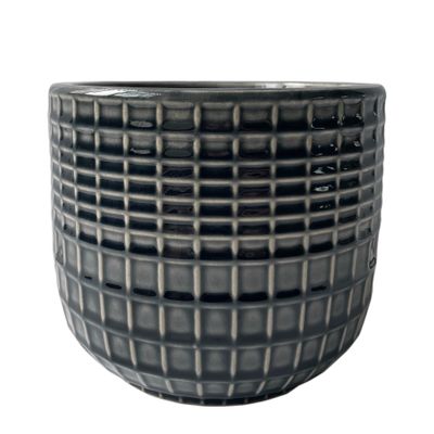 Hortus Braga Pot - Grey - Dia 20.5 x H17cm