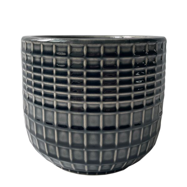 Hortus Braga Pot - Grey - Dia 20.5 x H17cm