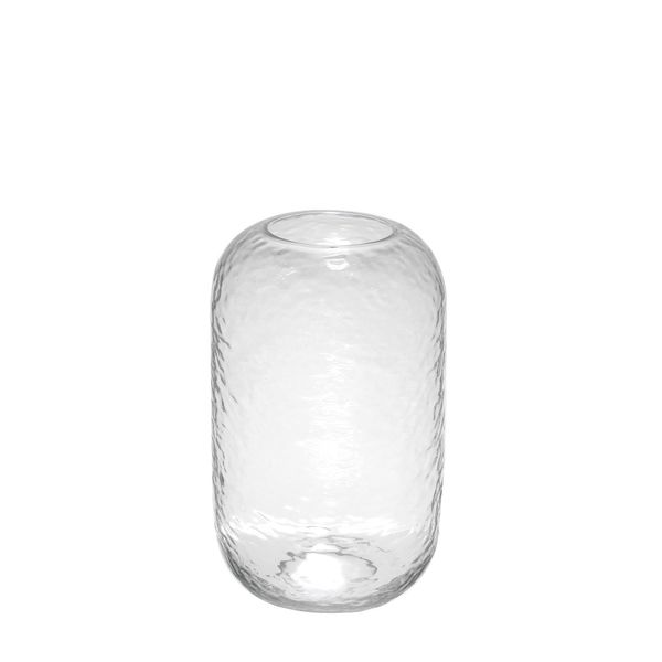 Clear Domed Vase- H29.5 x Dia 11.5cm