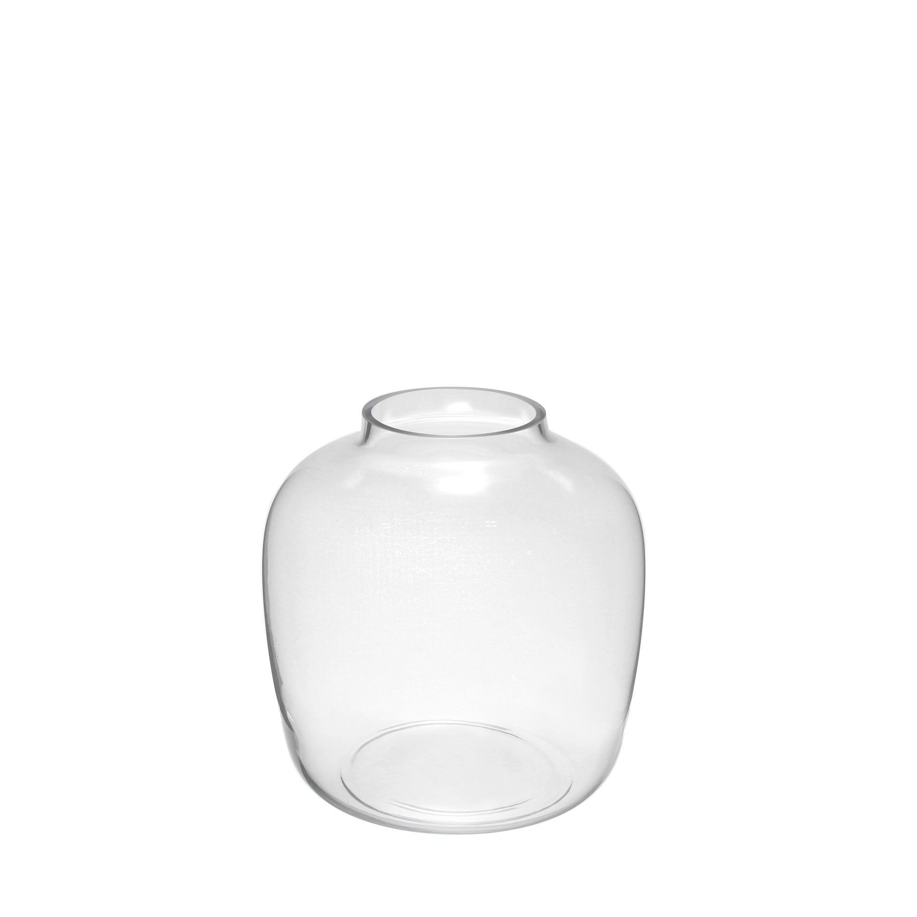 Clear Vase - H25 x Dia 12cm