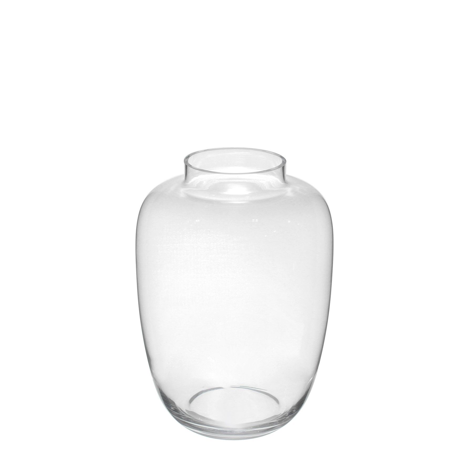 Clear Vase - H35 x Dia 12cm