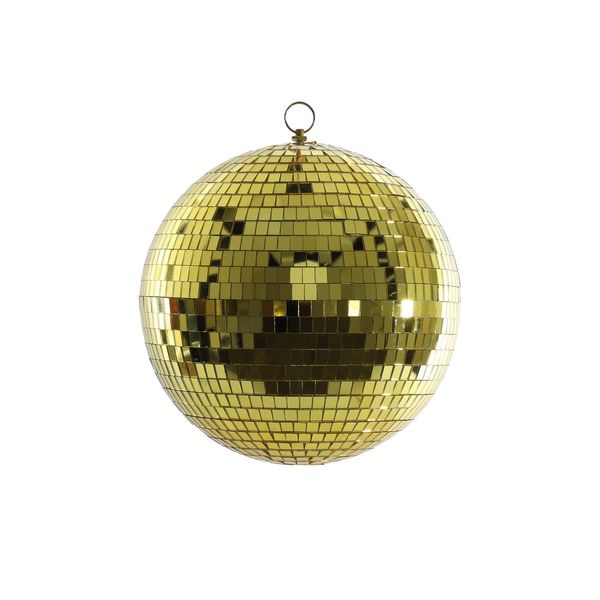 Gold Disco Bauble (25cm)