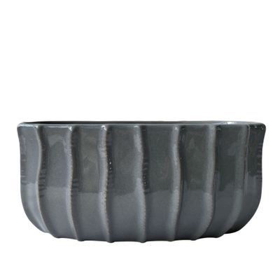 Hortus Porto Pot - Grey - 25 x 13cm