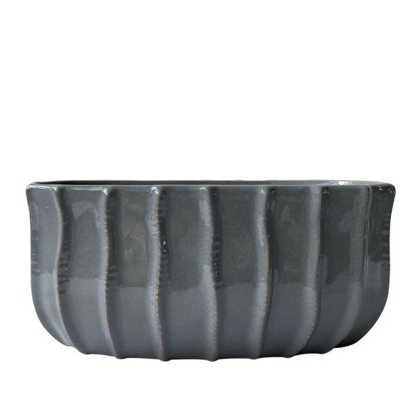 Hortus Porto Pot - Grey - 25 x 13cm