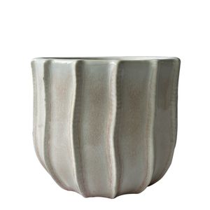 Hortus Porto Pot - Cream/Pink - Dia 17.5 x H15cm